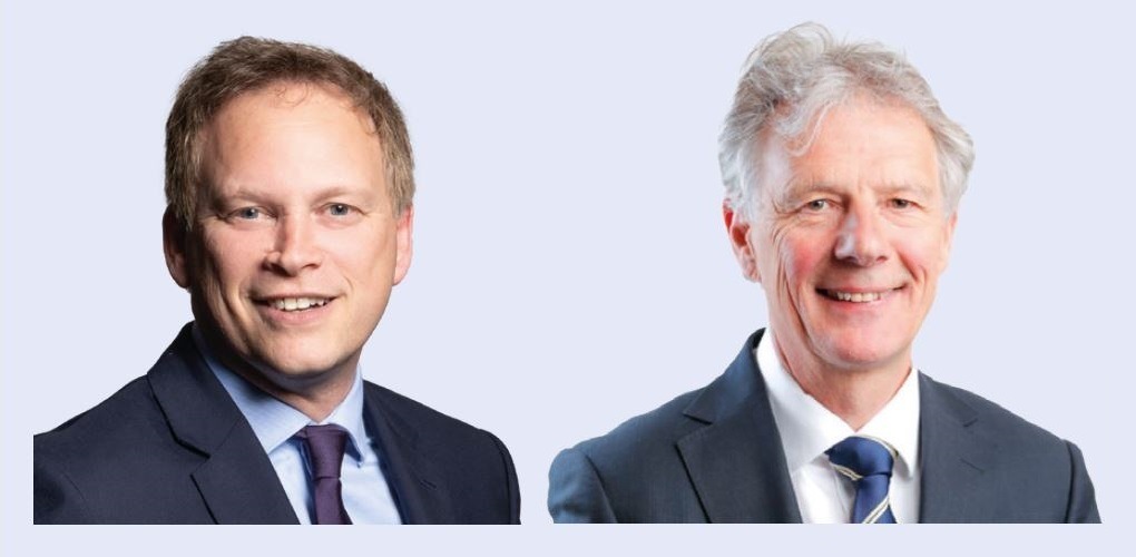 Grant Shapps and Keith Williams